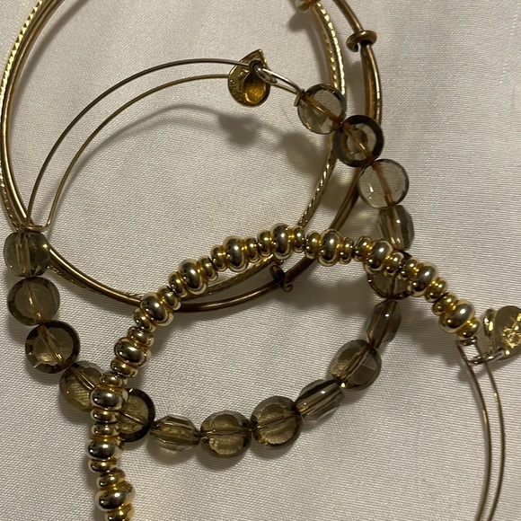 Alex and ani gold beaded set - Picture 3 of 3